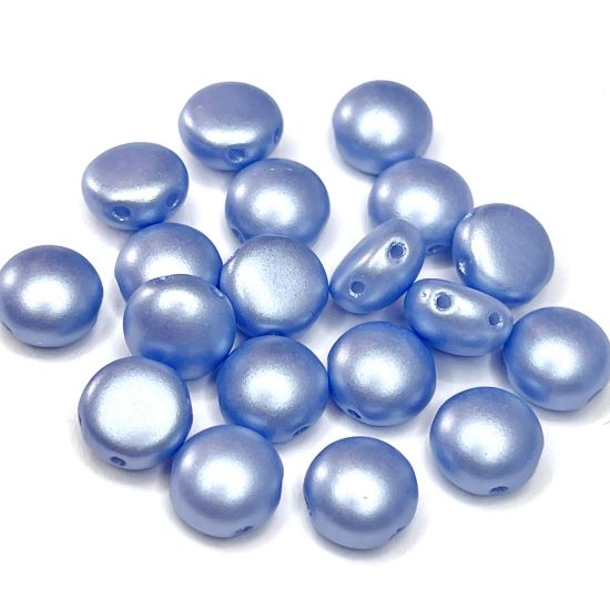 Picture of Candy Beads 8mm Pastel Light Sapphire x10