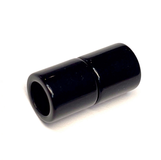 Picture of Acrylic Power Magnetic Clasp Ø7mm cylinder Black x1