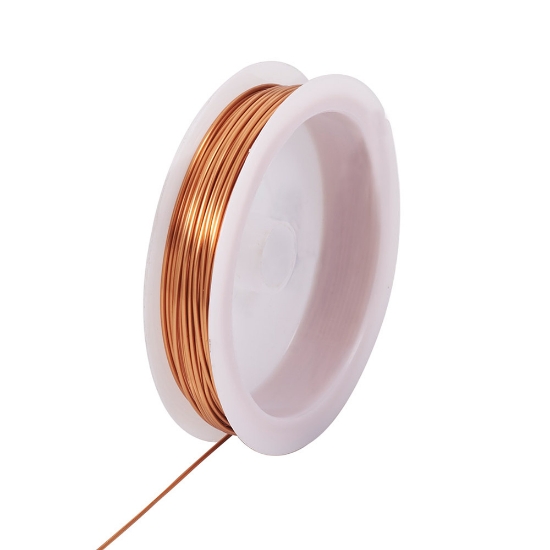 Picture of Bare Copper Wire 20 Gauge (.8mm) x8m