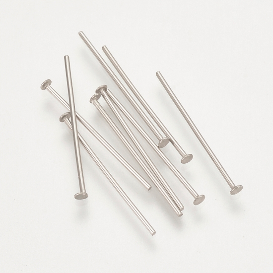 Picture of Stainless Steel Head pin 30x0,7mm x50