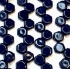 Picture of Honeycomb bead 6mm Navy x30