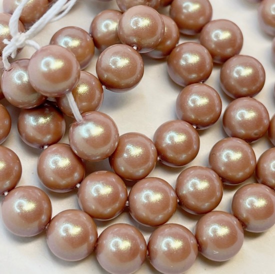 Image de Preciosa Nacre Round Maxima 6mm Pearlescent Pink x50