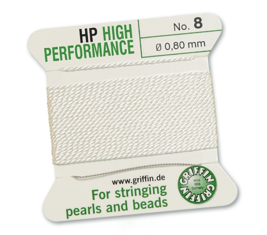 Picture of Griffin High Performance size #8 - 0,80 White x2m