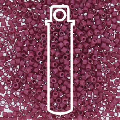 Bild von Miyuki Delica 11/0 DB2353 Duracoat Opaque Raspberry x7.2g
