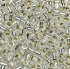 Picture of Miyuki Delica 8/0 DBL41 Silver Lined Crystal x10g