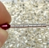 Picture of Miyuki Delica 8/0 DBL41 Silver Lined Crystal x10g