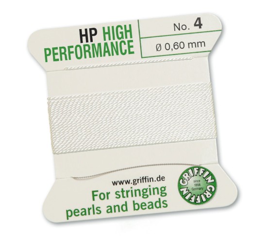 Afbeeldingen van Griffin High Performance size #4 - 0,60mm White x2m