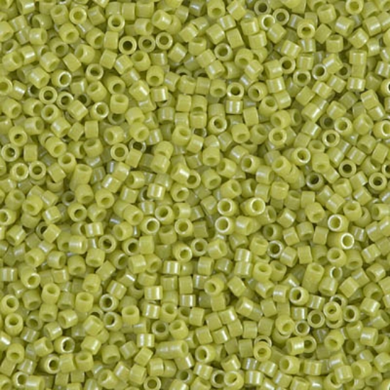Picture of Miyuki Delica 11/0 DB262  Opaque Chartreuse Luster x10g 