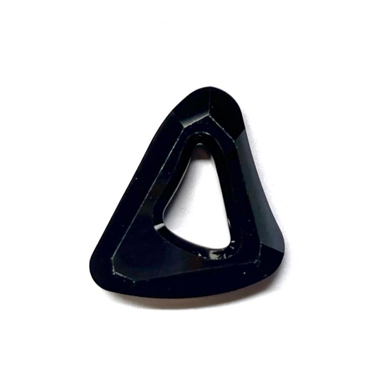 Picture of Swarovski 4736 Organic Cosmic Triangle 14mm Jet x1