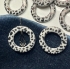 Picture of Acrylic Bead 34mm flat round Animal Print x10