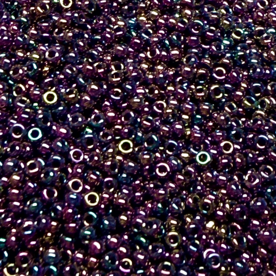 Picture of Miyuki Rocaille 15/0 454 Metallic Purple Iris x10g