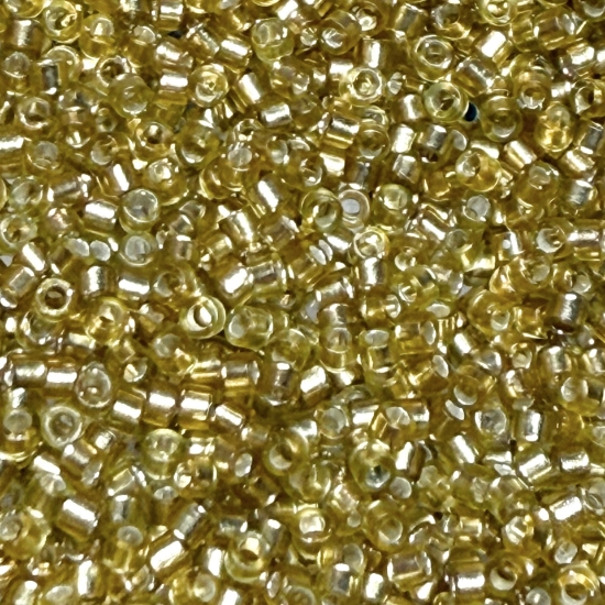 Picture of Miyuki Delica 11/0 DB686 Semi Mat Silver Lined Jonquil x10g