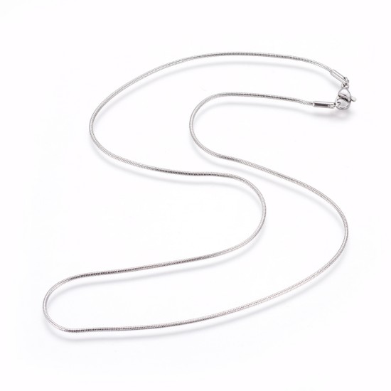 Picture of Stainless Steel Necklace snake chain 50cm x10