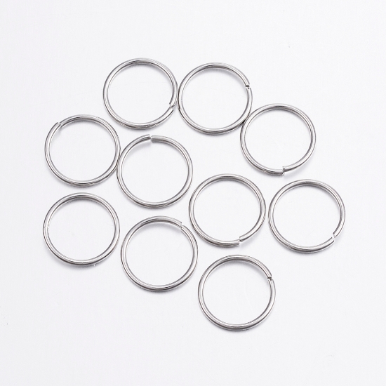 Picture of Stainless Steel Jump Ring 12x1mm x100