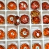 Picture of Swarovski 5040 Briolette Bead 8mm Crystal Copper x1