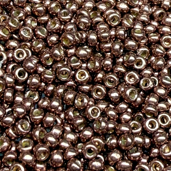 Picture of Miyuki Rocaille 11/0 4213 Duracoat Galvanized Dark Mauve x10g