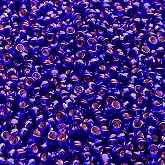 Picture of Miyuki Seed Beads 15/0 1427 Silver Lined Violet x10g