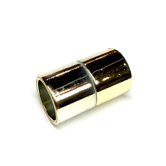 Picture of Acrylic Power Magnetic Clasp Ø12mm Light Gold x1