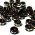 Picture of Preciosa Rondelle Strass 5mm Black/Crystal AB x4
