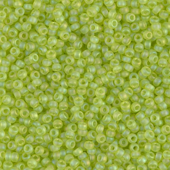 Picture of Miyuki Rocaille 11/0 143FR Mat Chartreuse AB x10g