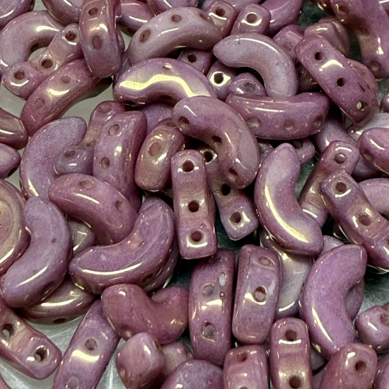 Picture of Arcos® by Puca® 5x10 mm Opaque  Mix Violet Gold Ceramic Look x10g