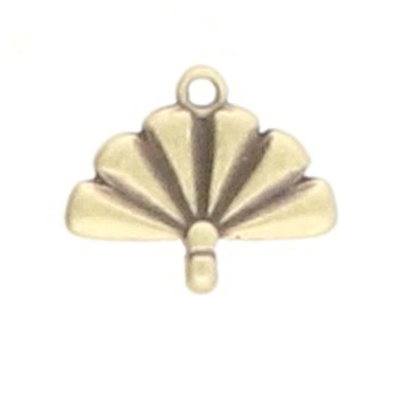 Picture of Cymbal - Sitia 8/0 Bead Antique Brass Plate x2