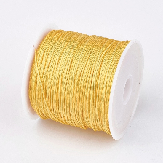 Picture of Macramé Cord 0.8mm Yellow x45m