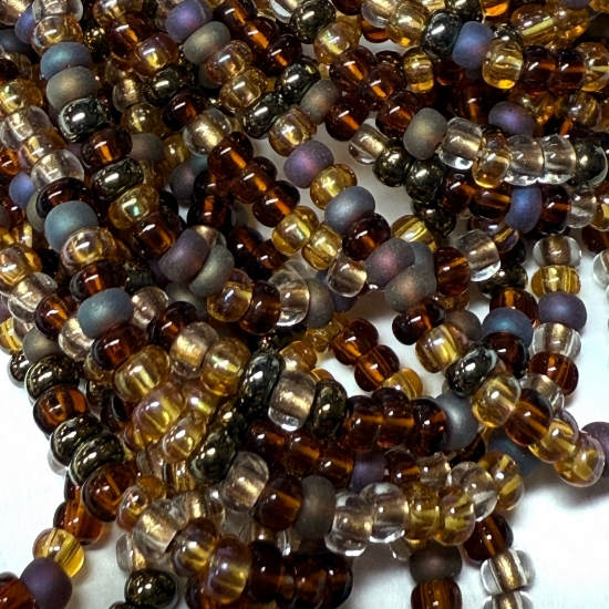Picture of Preciosa Seed Beads 8/0 Mix Wheatberry x37g