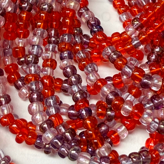 Picture of Preciosa Seed Beads 8/0 Mix Melonberry x40g