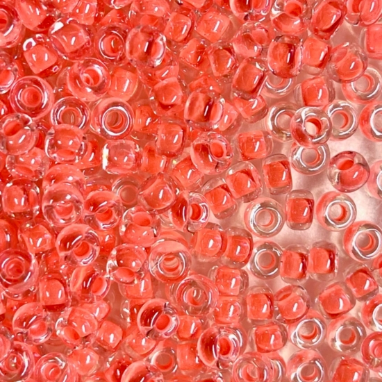 Picture of Miyuki Rocaille 8/0 1122 Luminous Flamingo x10g