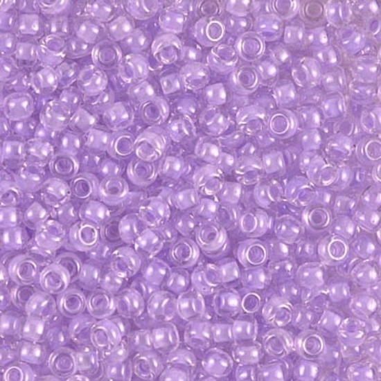 Picture of Miyuki Rocaille 8/0 222 Orchid Lined Crystal x10g