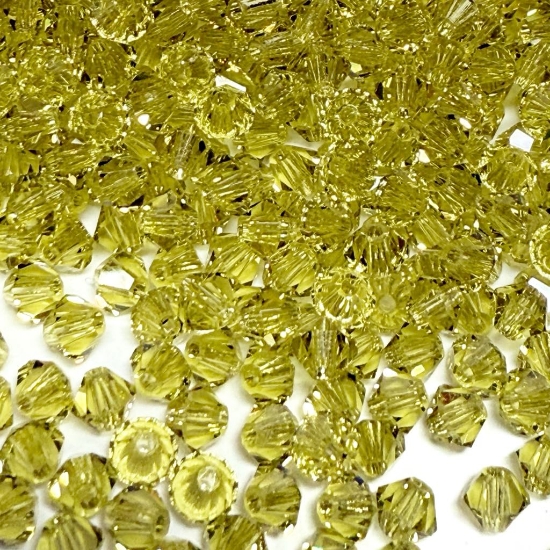 Picture of Preciosa Bead Rondell 3mm Acid Yellow  x100
