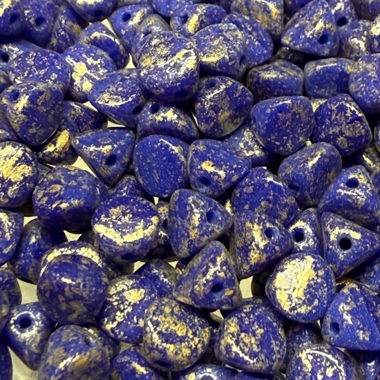 Picture of Ilos® par Puca® 5x5 mm Opaque Sapphire Splash x10g