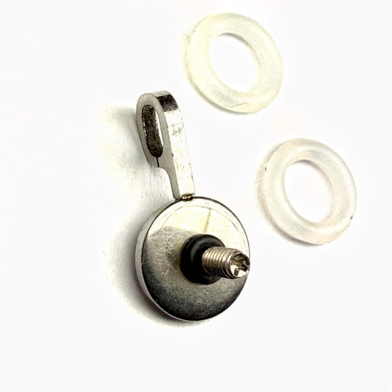 Picture of Stainless Steel Bail 10mm round with Screw x1