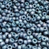 Picture of Miyuki Rocaille 15/0 2030 Mat Metallic Steel Blue x10g