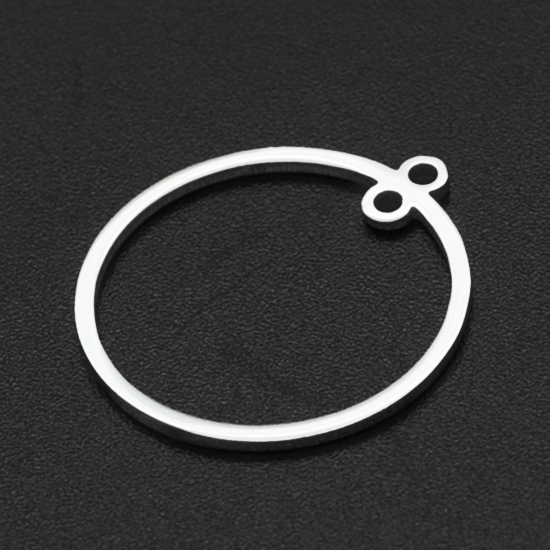 Picture of Stainless Steel Component Ring 20mm round w/ double loops x1