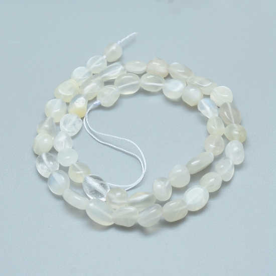Picture of Moonstone bead 5~12x6~7mm Nugget x38cm