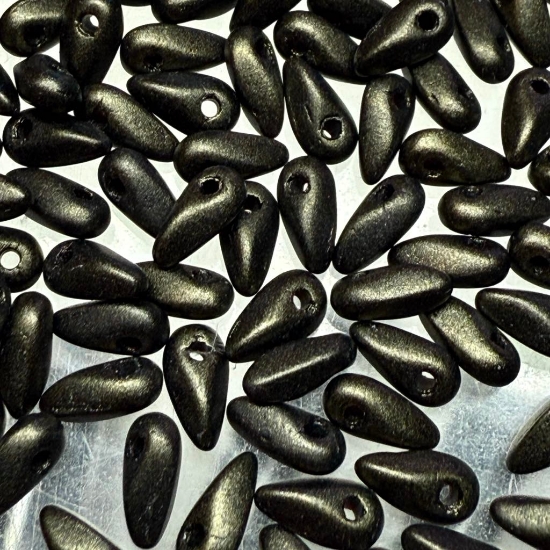 Picture of Mini Dagger 2.5x6mm Metallic Suede Dark Green x8g