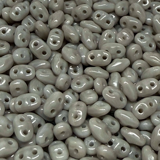 Picture of MiniDuo 2x4mm Opaque Grey x10g