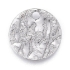 Picture of Stainless Steel Charm textured 10mm round x10 