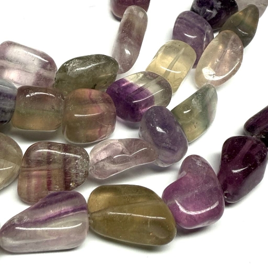 Picture of Fluorite 12x18mm nugget x40cm