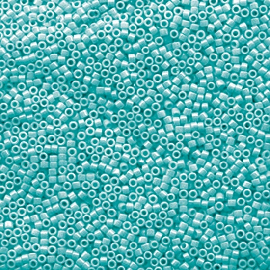 Picture of Miyuki Delica 11/0 DB1567 Opaque Sea Opal Luster x10g