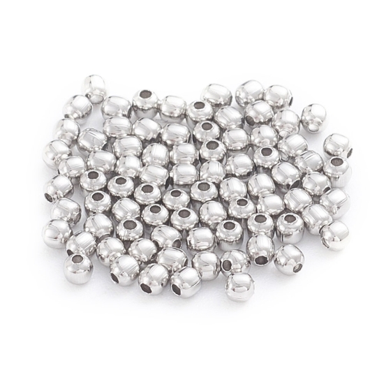 Picture of Stainless Steel Bead 3x3mm round x500