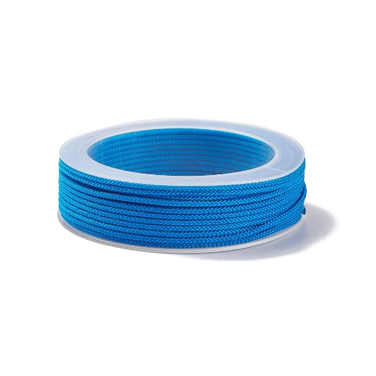 Picture of Braided Nylon Cord 1mm Sky Blue x20m