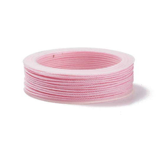 Picture of Braided Nylon Cord 1mm Pink x20m