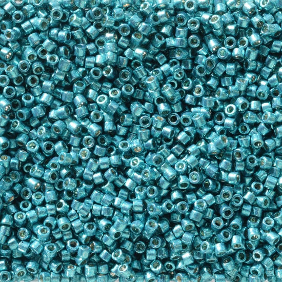 Picture of Miyuki Delica 11/0 DB2513 Duracoat Galvanized Capri Blue x5g 