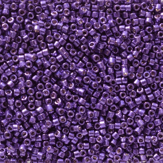 Picture of Miyuki Delica 11/0 DB2510 Duracoat Galvanized Dark Lilac Night x5g