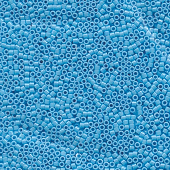 Picture of Miyuki Delica 11/0 DB215 Opaque Sky Blue Luster x10g