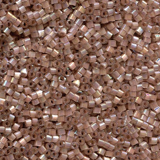 Picture of Miyuki Delica 11/0 DB1879 Silk Inside Dyed Beige AB x10g