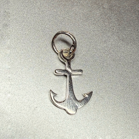 Picture of 925 Silver Charm 16x10mm Ancor w/ ring x1 